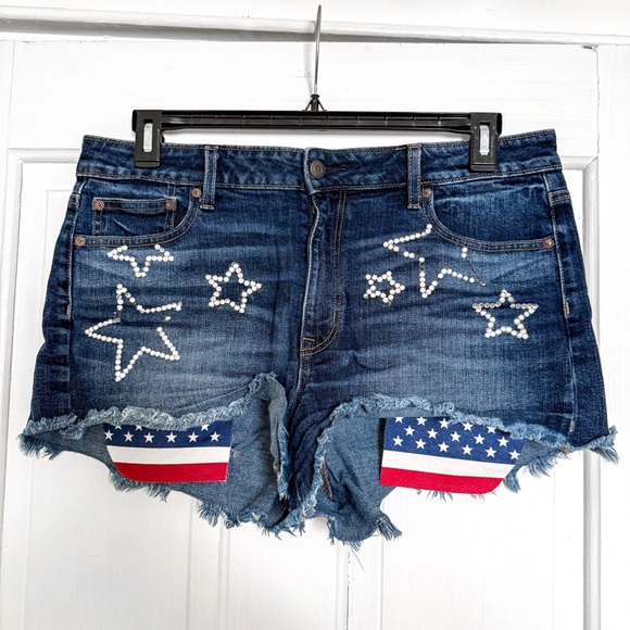 American Eagle Outfitters Pants - Custom American Eagle Vintage High Rise Festival Shorts